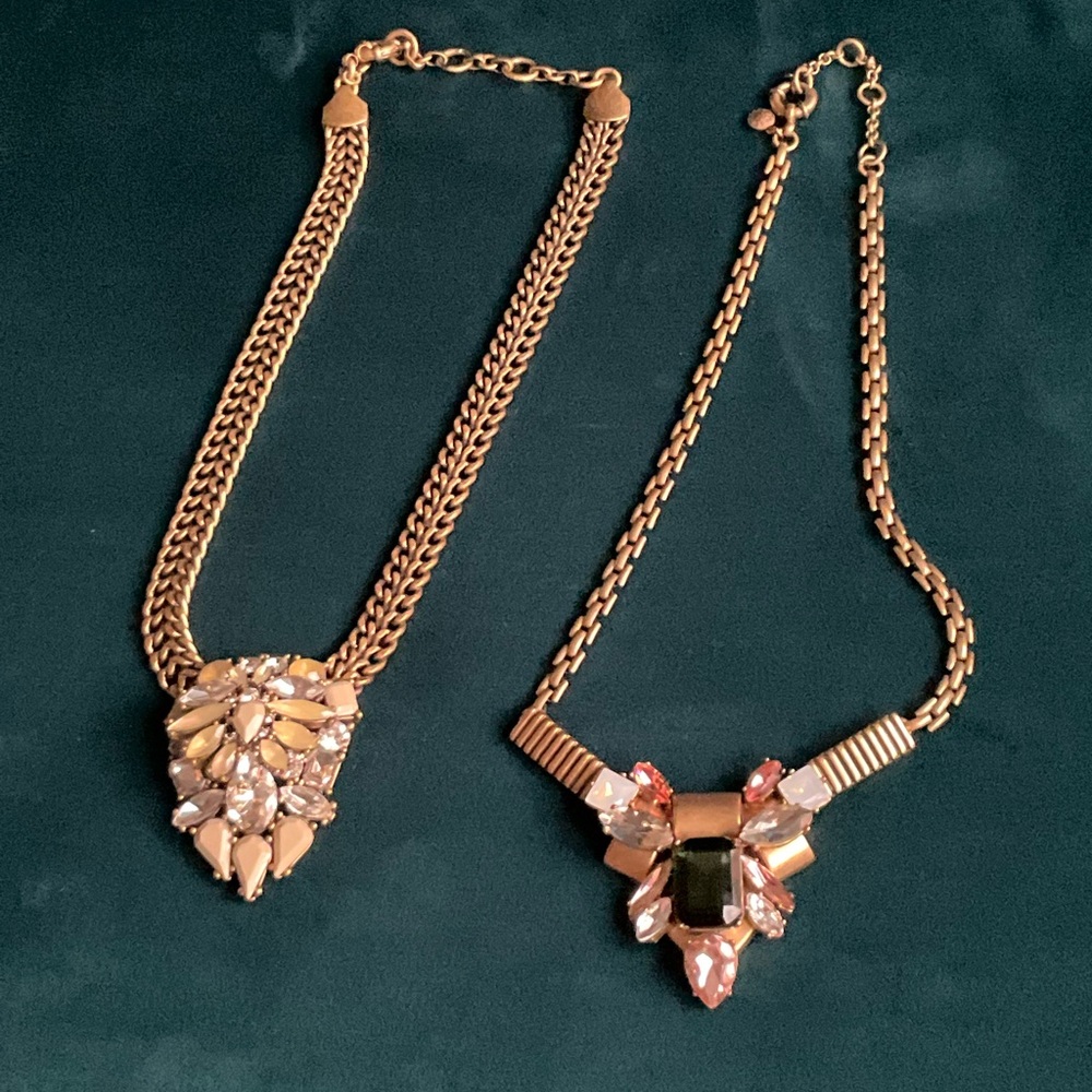 J Crew Statement Necklace set